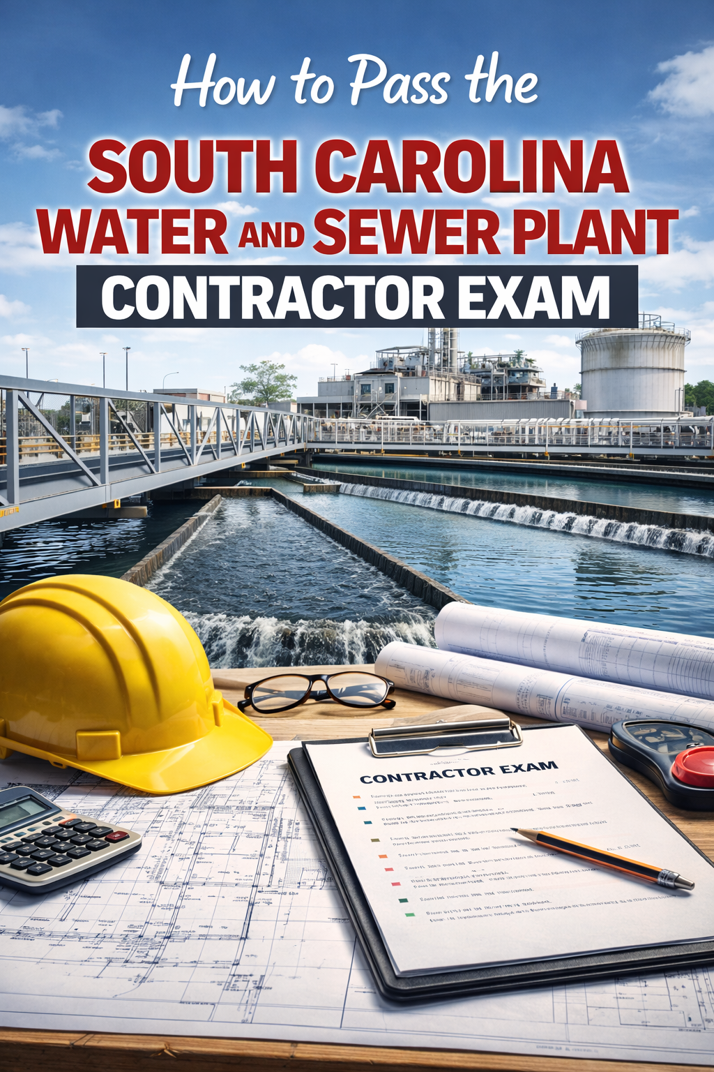 How to Pass the South Carolina Water and Sewer Plant Contractor Exam
