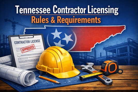 Tennessee Contractor Licensing Rules & Requirements