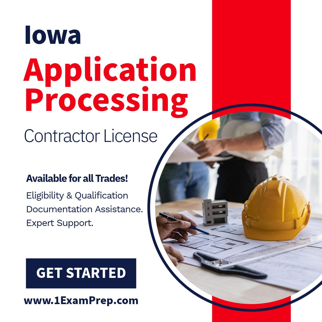 Iowa Contractor License Application Service