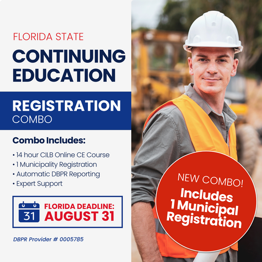 Continuing Education + Registration Combo