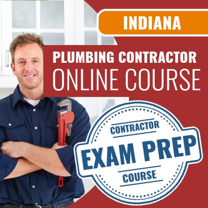 Indiana Plumbing Contractor - Online Exam Prep Course