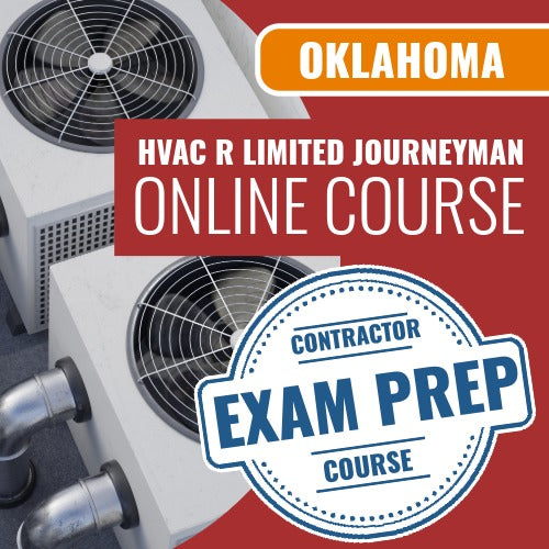Oklahoma HVACR Limited Journeyman Limited - Online Exam Prep Course