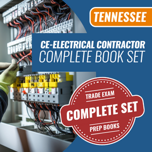 1 Exam Prep - Tennessee CE Electrical Contractor Complete Book Set. Contractor Exam Prep books. We are the exam pros for all your licensing and certification needs