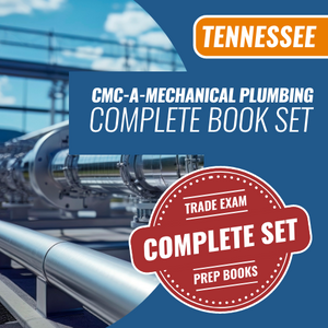 1 Exam Prep - Tennessee CMC A Mechanical Plumbing Complete Book Set. Contractor Exam Prep books. We are the exam pros for all your licensing and certification needs