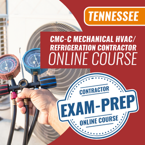 1 Exam Prep - Tennessee CMC-C Mechanical HVAC, and Refrigeration Contractor Online Course. Contract Exam Prep. We are the exam pros for all your licensing and certification needs