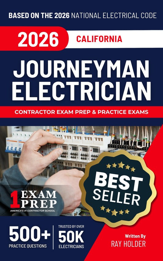 California 2026 Journeyman Electrician Exam Prep and Study Guide: 12 Practice Exams +2 Full Final Exams: Trusted by 50k Electricians