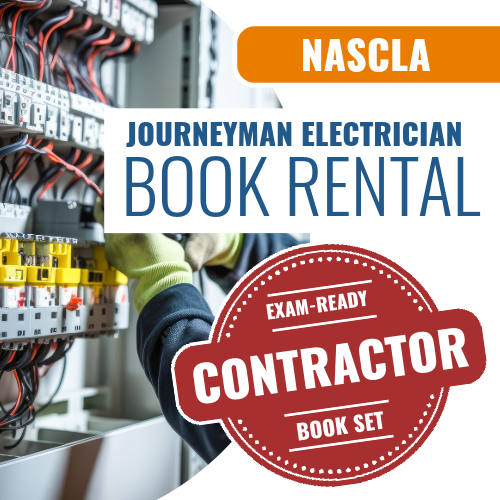 NASCLA Journeyman Electrician Contractor Book Rental