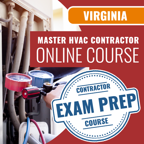 Virginia Master HVAC - Online Exam Prep Course