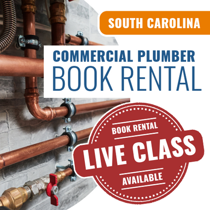South Carolina Commercial Plumber - Books & Courses Rental Package
