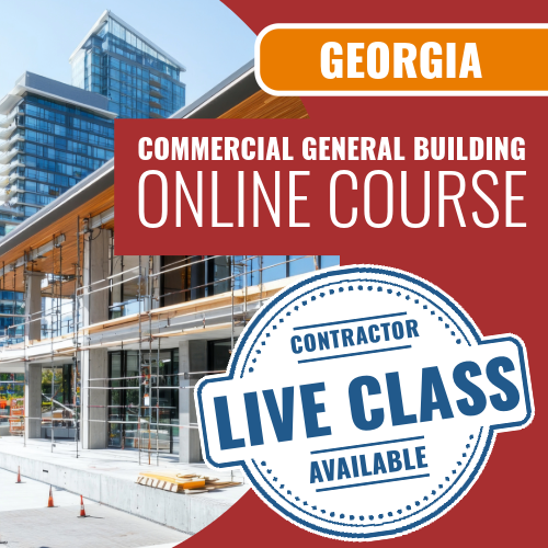 Georgia Commercial General Building Contractor (NASCLA) - Online Exam Prep Course