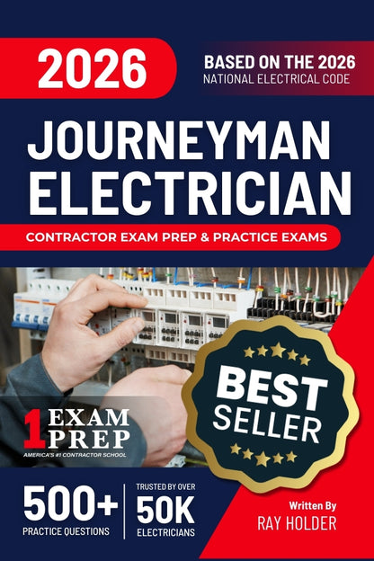 Guía de estudio y preguntas del examen de electricista oficial 2023 [Libro]