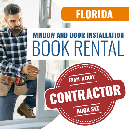 Florida Window and Door Installation Specialty Contractor Exam - Book Rental