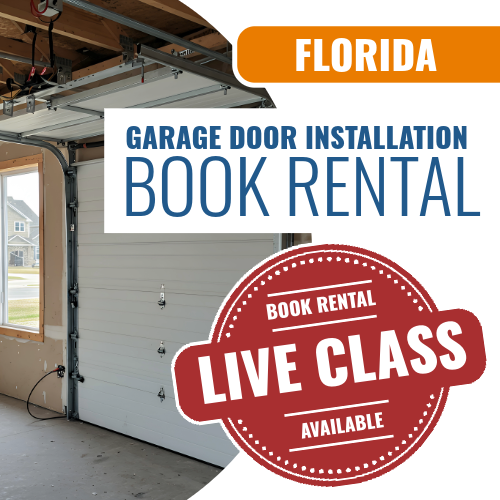Florida Garage Door Installation Specialty Contractor Exam - Book Rental