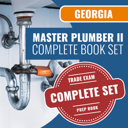 Georgia Master Plumber Class II (Unrestricted) Book Package