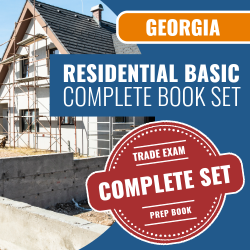 Georgia Residential-Basic Contractor Book Package (8 books)