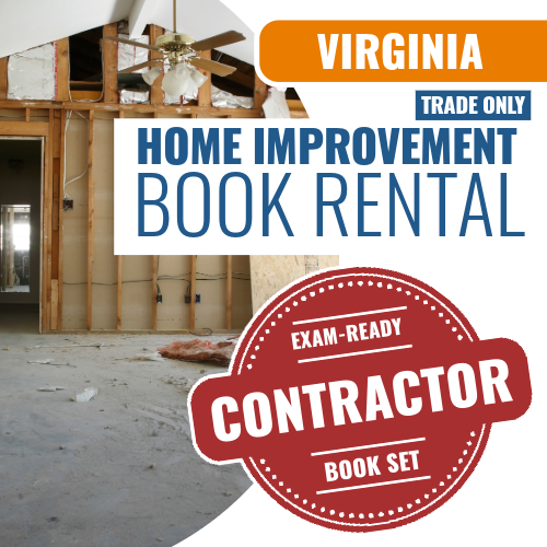 Virginia Home Improvement Contracting - Book Rental Package (Trade Only)