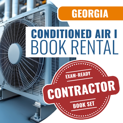 Georgia Conditioned Air Class I (Restricted)  - Books & Course Rental Package