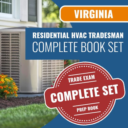 Virginia Residential HVAC Tradesman Book Package