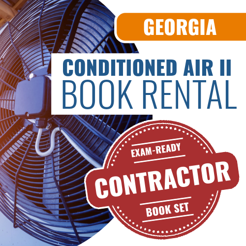 Georgia Conditioned Air Class II (Unrestricted) - Books & Course Rental Package