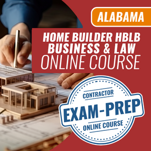 Alabama Prov Home Builder (HBLB) Business and Law Course