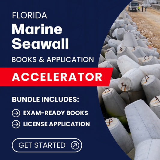 Florida Marine Seawall Specialty Contractor Books & Application Accelerator