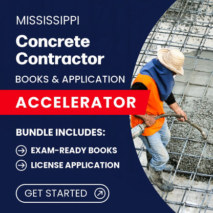 Mississippi Concrete Contractor Books & Application Accelerator