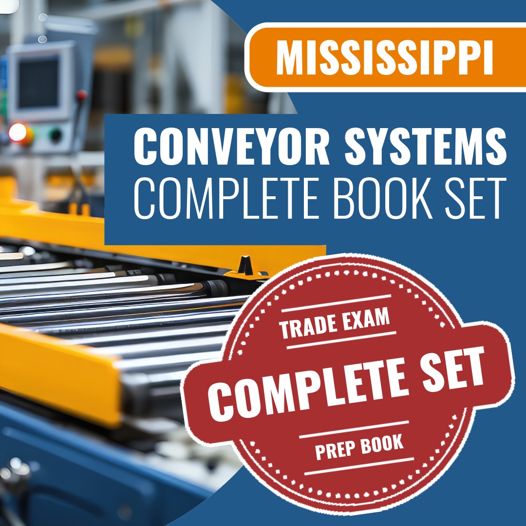 Mississippi Conveyor Systems Contractor Exam Book Package