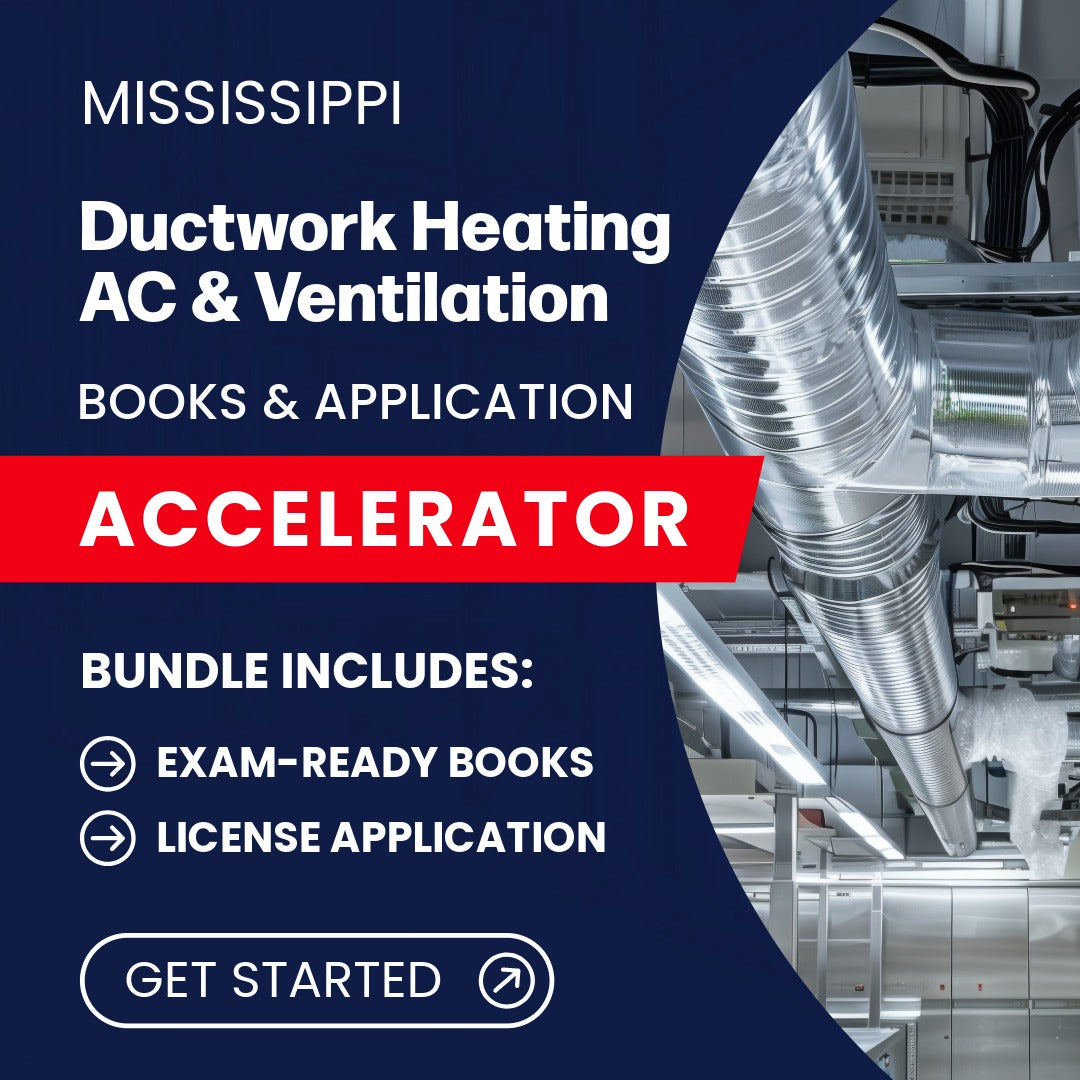 Mississippi Ductwork for Heating AC and Ventilation Contractor Books & Application Accelerator