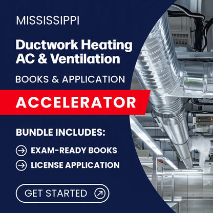 Mississippi Ductwork for Heating AC and Ventilation Contractor Books & Application Accelerator