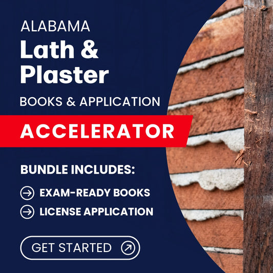 Alabama Lath and Plaster Contractor Books & Application Accelerator
