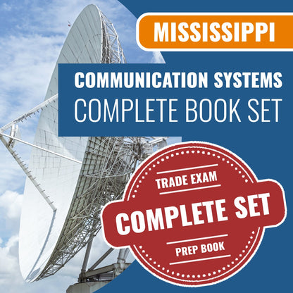Mississippi Communication Systems Contractor Exam Book Package