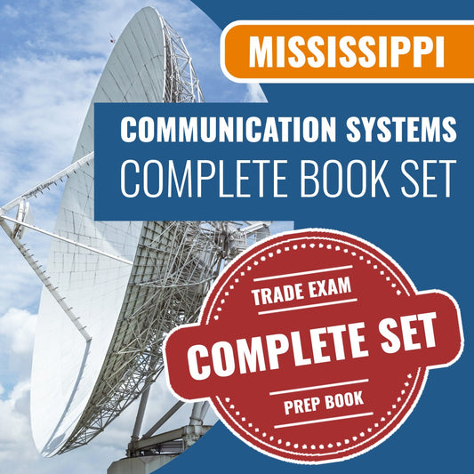 Mississippi Communication Systems Contractor Exam Book Package