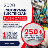 2020 Journeyman Electrician Exam Flash Cards 250+