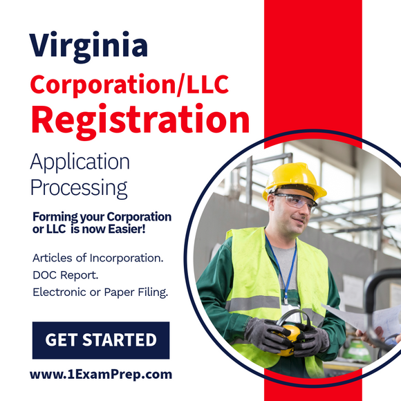 Virginia Corporation or LLC Filing Registration Setup