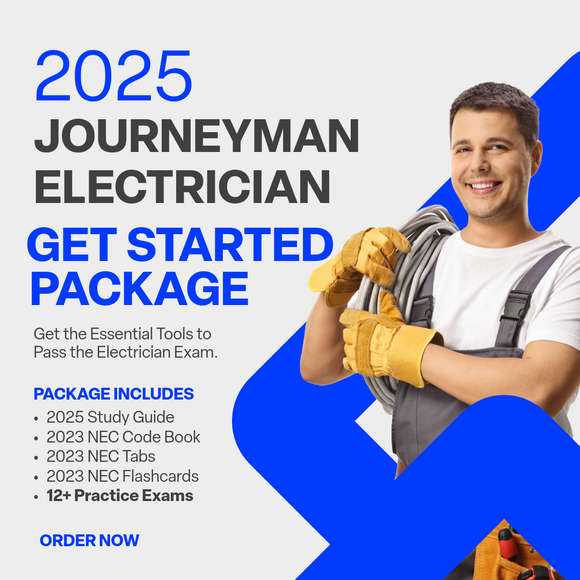2025 Journeyman Electrician Get Started Package (Based on the 2023 NEC)