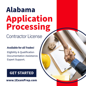 Alabama Application Processing for Contractor License 