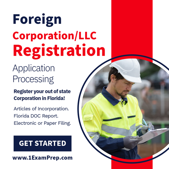 Foreign Corporation or LLC Filing Registration