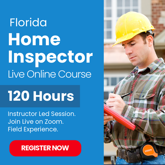 Florida 120-Hour DBPR-Approved Home Inspector Pre-Licensing Course — Online