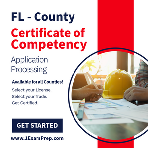 Florida County Certificate of Competency Application Processing 