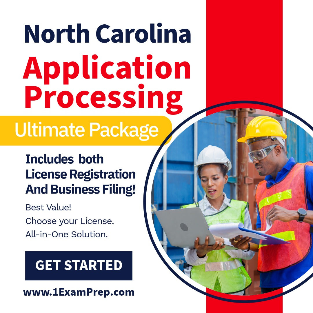 North Carolina State Application and Business Ultimate Filing Package