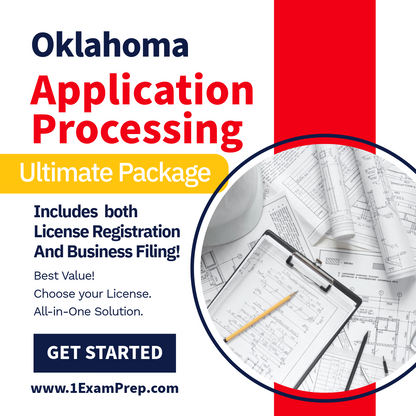 Oklahoma Contractor Application Processing & Business Formation Ultimate Package