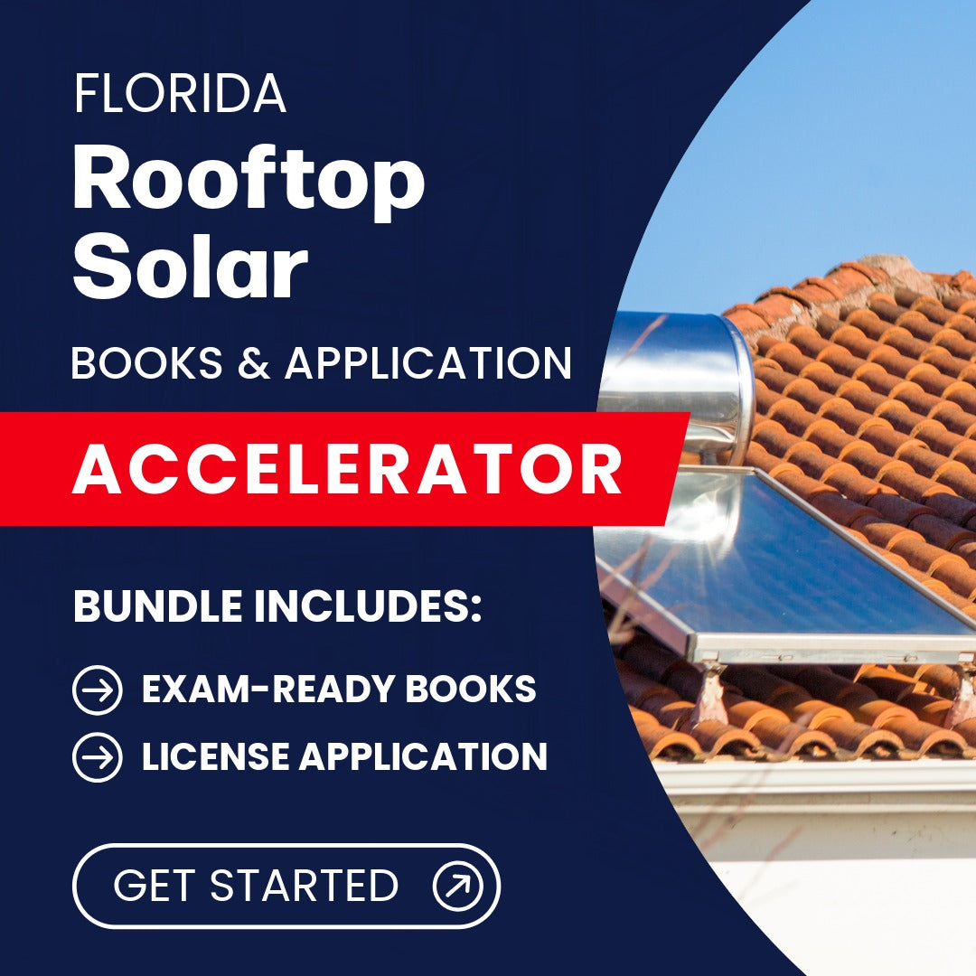 Florida Rooftop Solar Heating Specialty Contractor Books & Application Accelerator