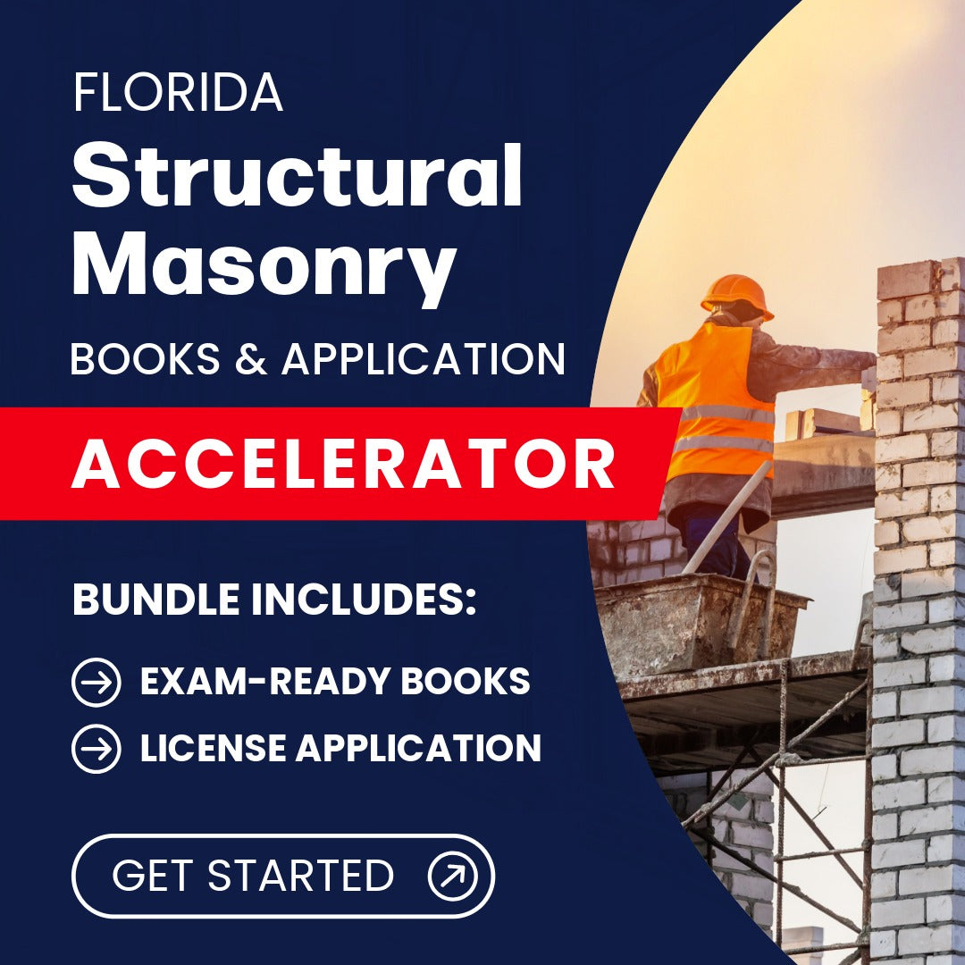 Florida Structural Masonry Specialty Contractor Books & Application Accelerator