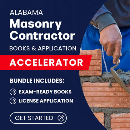 Alabama Masonry Contractor Books & Application Accelerator