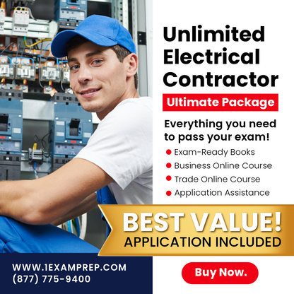 FLORIDA UNLIMITED ELECTRICAL CONTRACTOR ULTIMATE EXAM PREP RENTAL PACKAGE