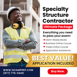 FLORIDA SPECIALTY STRUCTURE CONTRACTOR ULTIMATE EXAM PREP RENTAL PACKAGE