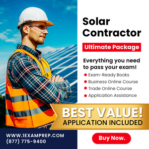 FLORIDA SOLAR CONTRACTOR ULTIMATE EXAM PREP RENTAL PACKAGE