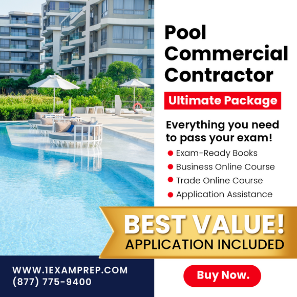 THE ULTIMATE EXAM PREP FOR FLORIDA COMMERCIAL POOL CONTRACTORS LICENSE