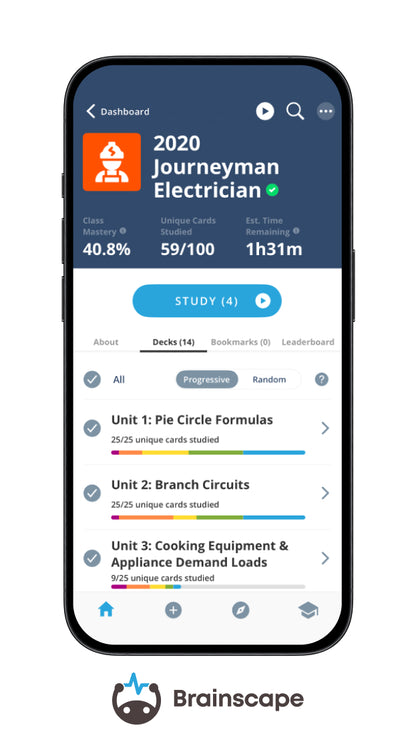 2020 Journeyman Electrician Digital Flash Cards
