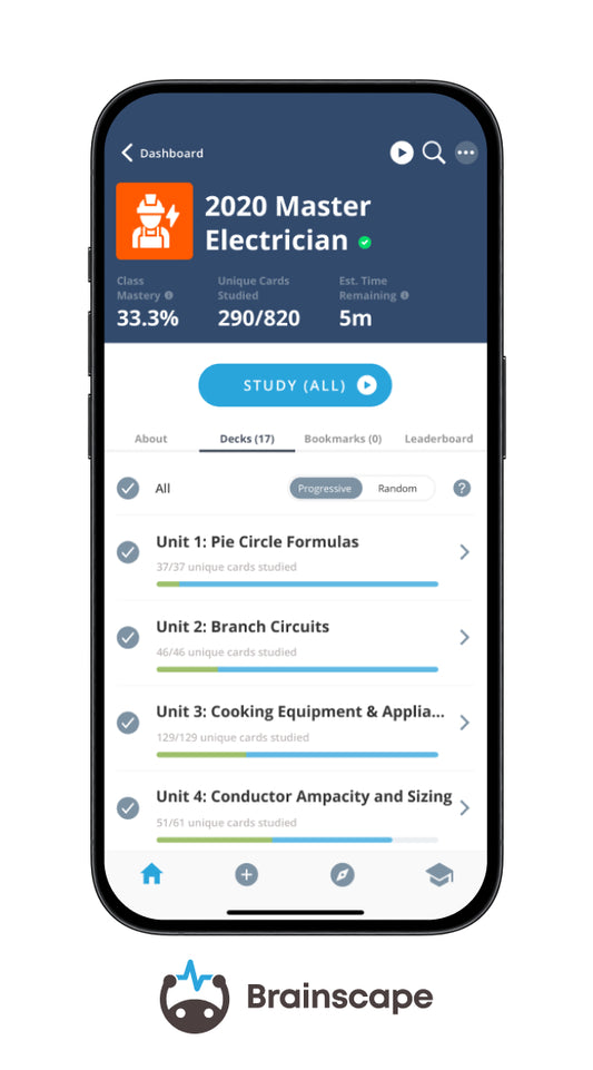 2020 Master Electrician Digital Flash Cards